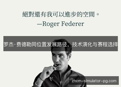 罗杰·费德勒同位置发展路径，技术演化与赛程选择